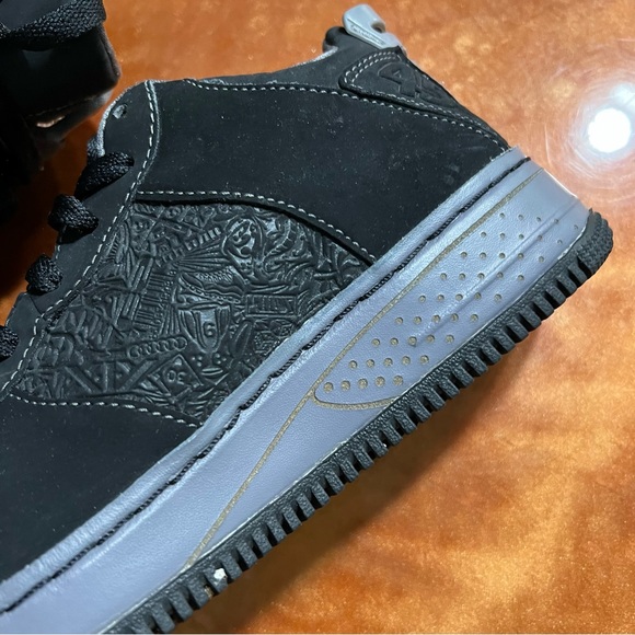 Nike Air Jordan Fusion 20 Black Sneakers size 6Y - Picture 12 of 16